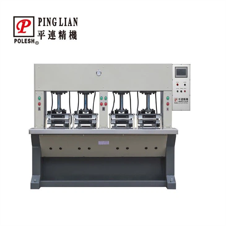 four stations hot press machine